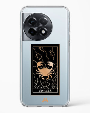 Tarot Card Zodiac Cancer Crystal Clear Transparent Case-(OnePlus)