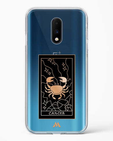 Tarot Card Zodiac Cancer Crystal Clear Transparent Case-(OnePlus)