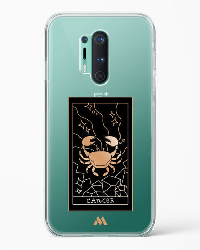 Tarot Card Zodiac Cancer Crystal Clear Transparent Case-(OnePlus)