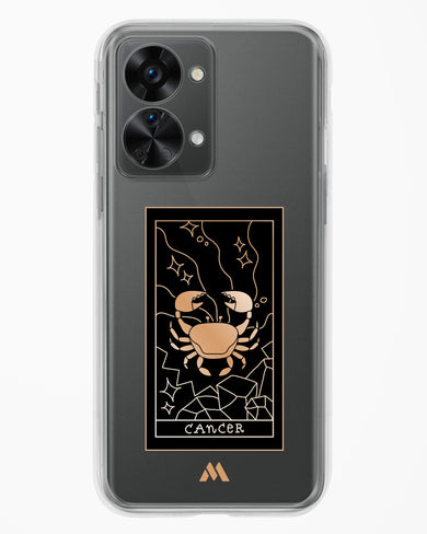 Tarot Card Zodiac Cancer Crystal Clear Transparent Case-(OnePlus)