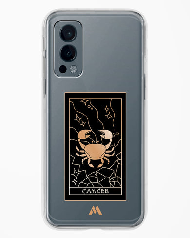 Tarot Card Zodiac Cancer Crystal Clear Transparent Case-(OnePlus)