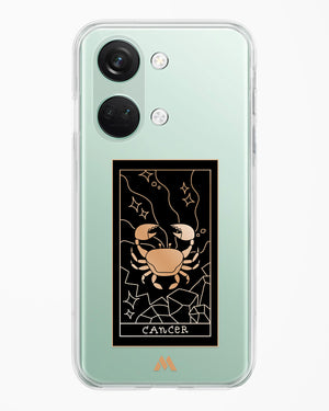 Tarot Card Zodiac Cancer Crystal Clear Transparent Case-(OnePlus)