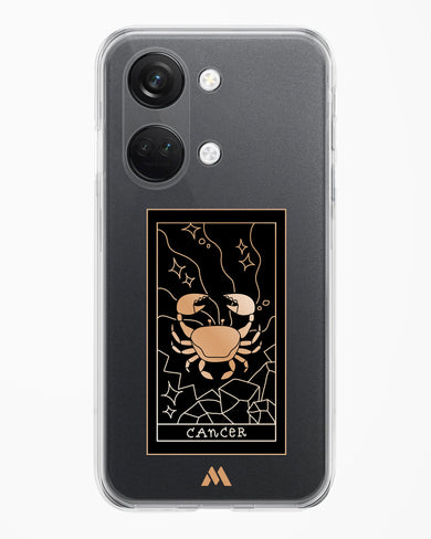 Tarot Card Zodiac Cancer Crystal Clear Transparent Case-(OnePlus)