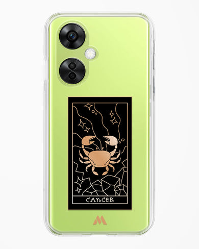 Tarot Card Zodiac Cancer Crystal Clear Transparent Case-(OnePlus)