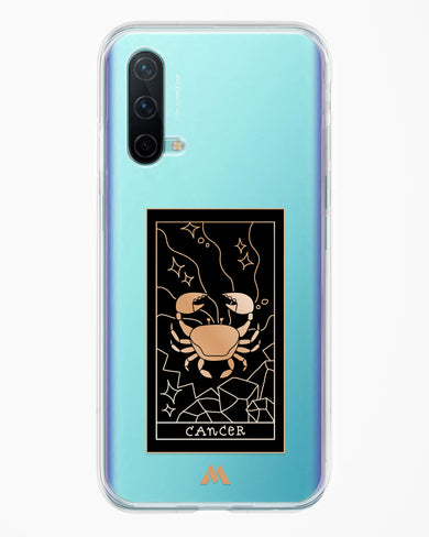 Tarot Card Zodiac Cancer Crystal Clear Transparent Case-(OnePlus)