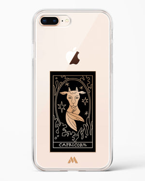 Tarot Card Zodiac Capricorn Crystal Clear Transparent Case-(Apple)