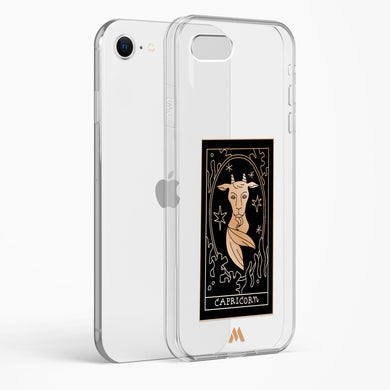 Tarot Card Zodiac Capricorn Crystal Clear Transparent Case-(Apple)
