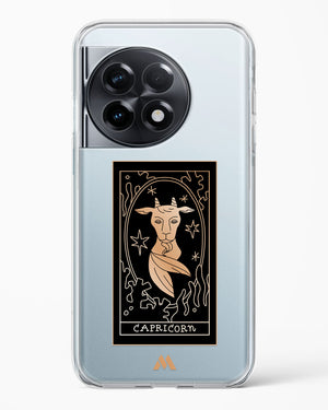 Tarot Card Zodiac Capricorn Crystal Clear Transparent Case-(OnePlus)