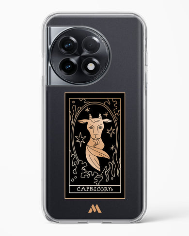 Tarot Card Zodiac Capricorn Crystal Clear Transparent Case-(OnePlus)