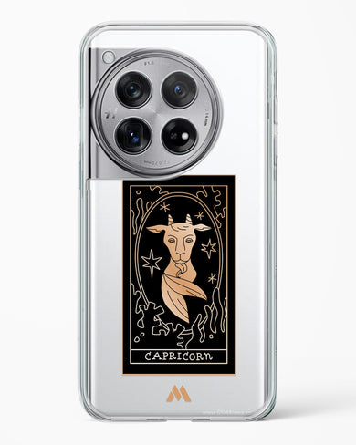 Tarot Card Zodiac Capricorn Crystal Clear Transparent Case-(OnePlus)