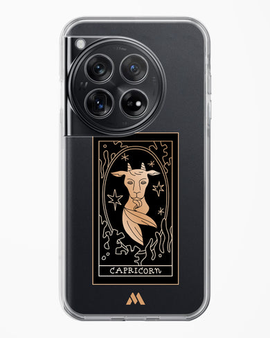 Tarot Card Zodiac Capricorn Crystal Clear Transparent Case-(OnePlus)