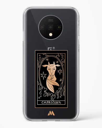 Tarot Card Zodiac Capricorn Crystal Clear Transparent Case-(OnePlus)