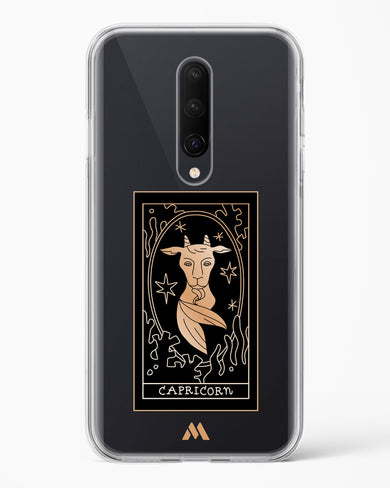Tarot Card Zodiac Capricorn Crystal Clear Transparent Case-(OnePlus)