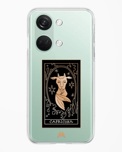 Tarot Card Zodiac Capricorn Crystal Clear Transparent Case-(OnePlus)