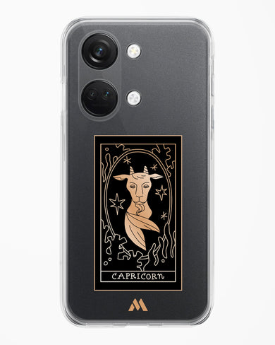Tarot Card Zodiac Capricorn Crystal Clear Transparent Case-(OnePlus)