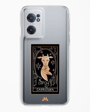 Tarot Card Zodiac Capricorn Crystal Clear Transparent Case-(OnePlus)