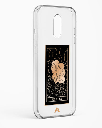 Tarot Card Zodiac Gemini Crystal Clear Transparent Case-(OnePlus)