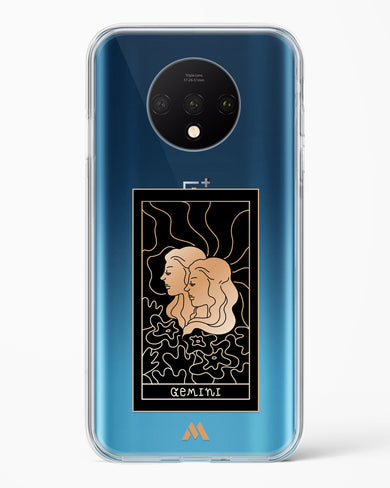 Tarot Card Zodiac Gemini Crystal Clear Transparent Case-(OnePlus)