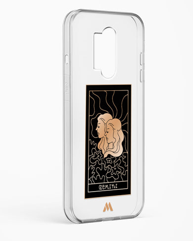 Tarot Card Zodiac Gemini Crystal Clear Transparent Case-(OnePlus)