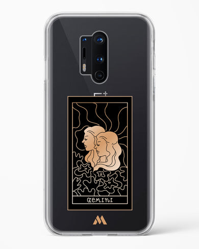 Tarot Card Zodiac Gemini Crystal Clear Transparent Case-(OnePlus)