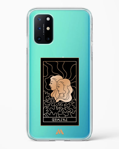 Tarot Card Zodiac Gemini Crystal Clear Transparent Case-(OnePlus)