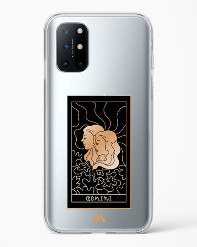 Tarot Card Zodiac Gemini Crystal Clear Transparent Case-(OnePlus)