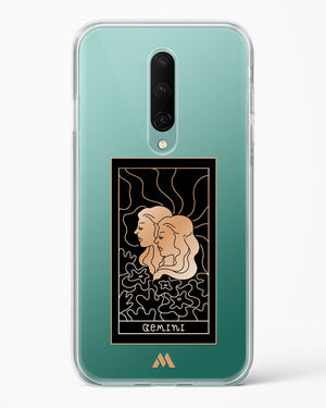 Tarot Card Zodiac Gemini Crystal Clear Transparent Case-(OnePlus)