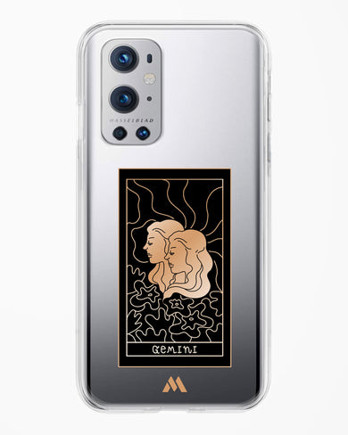 Tarot Card Zodiac Gemini Crystal Clear Transparent Case-(OnePlus)