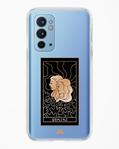 Tarot Card Zodiac Gemini Crystal Clear Transparent Case-(OnePlus)