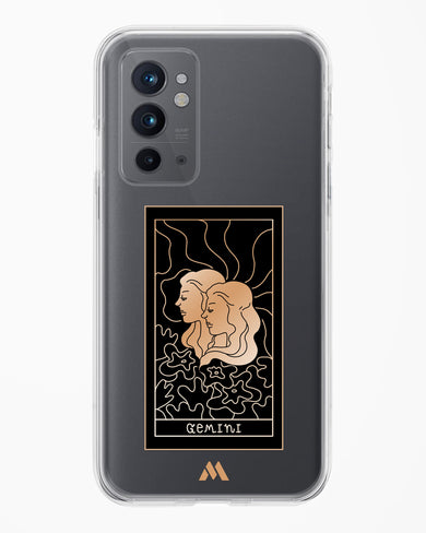 Tarot Card Zodiac Gemini Crystal Clear Transparent Case-(OnePlus)