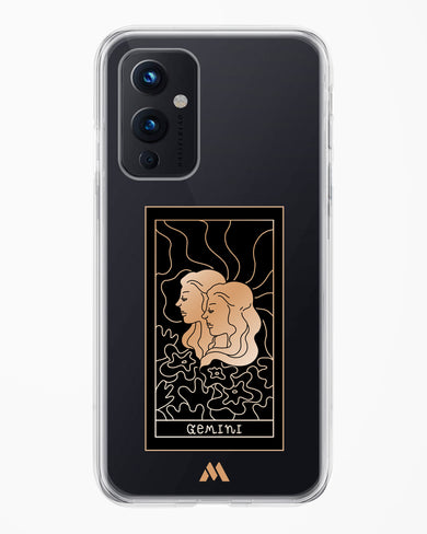 Tarot Card Zodiac Gemini Crystal Clear Transparent Case-(OnePlus)