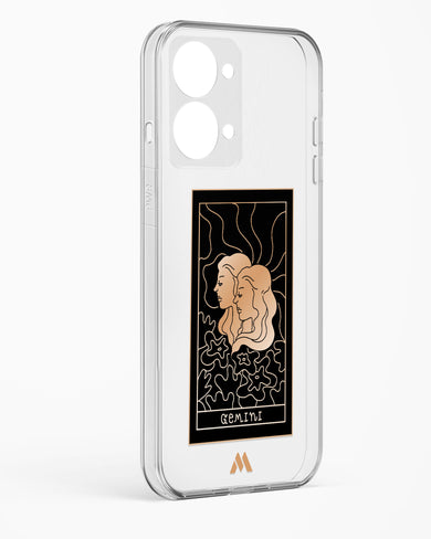 Tarot Card Zodiac Gemini Crystal Clear Transparent Case-(OnePlus)