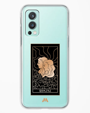 Tarot Card Zodiac Gemini Crystal Clear Transparent Case-(OnePlus)