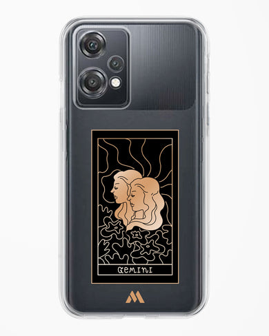 Tarot Card Zodiac Gemini Crystal Clear Transparent Case-(OnePlus)