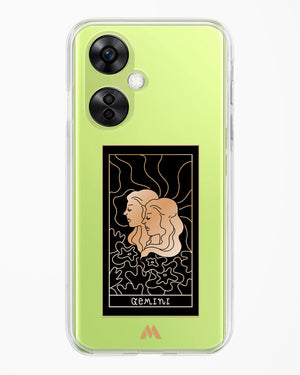 Tarot Card Zodiac Gemini Crystal Clear Transparent Case-(OnePlus)