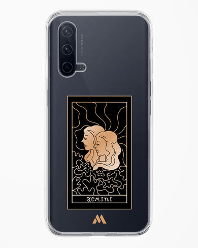 Tarot Card Zodiac Gemini Crystal Clear Transparent Case-(OnePlus)