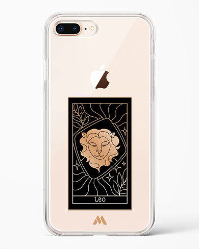 Tarot Card Zodiac Leo Crystal Clear Transparent Case-(Apple)