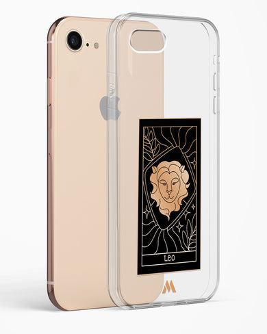 Tarot Card Zodiac Leo Crystal Clear Transparent Case-(Apple)