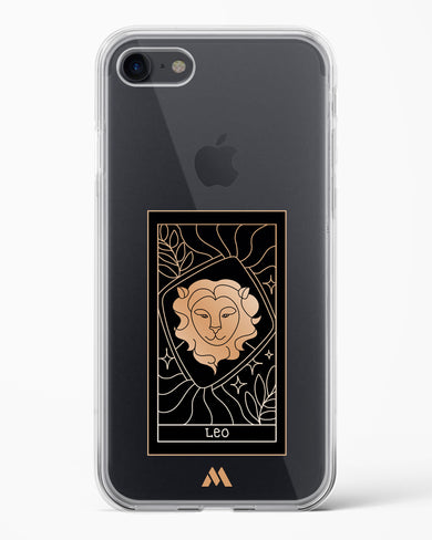 Tarot Card Zodiac Leo Crystal Clear Transparent Case-(Apple)