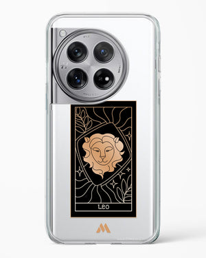 Tarot Card Zodiac Leo Crystal Clear Transparent Case-(OnePlus)