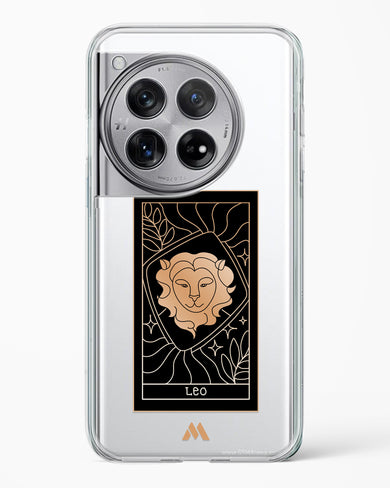 Tarot Card Zodiac Leo Crystal Clear Transparent Case-(OnePlus)