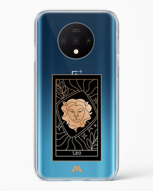 Tarot Card Zodiac Leo Crystal Clear Transparent Case-(OnePlus)