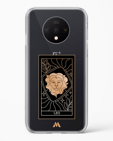 Tarot Card Zodiac Leo Crystal Clear Transparent Case-(OnePlus)