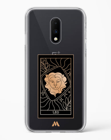 Tarot Card Zodiac Leo Crystal Clear Transparent Case-(OnePlus)