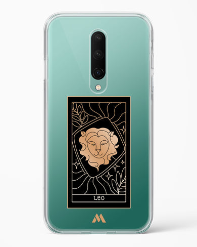 Tarot Card Zodiac Leo Crystal Clear Transparent Case-(OnePlus)