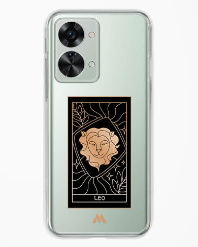 Tarot Card Zodiac Leo Crystal Clear Transparent Case-(OnePlus)