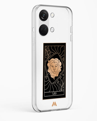 Tarot Card Zodiac Leo Crystal Clear Transparent Case-(OnePlus)