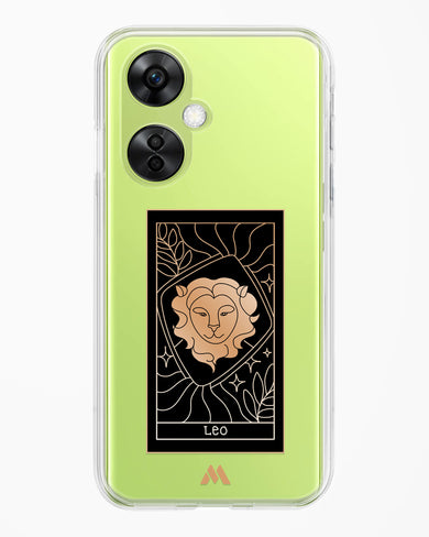 Tarot Card Zodiac Leo Crystal Clear Transparent Case-(OnePlus)