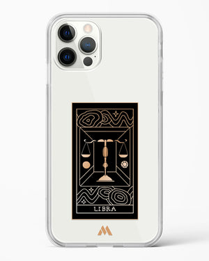 Tarot Card Zodiac Libra Crystal Clear Transparent Case-(Apple)