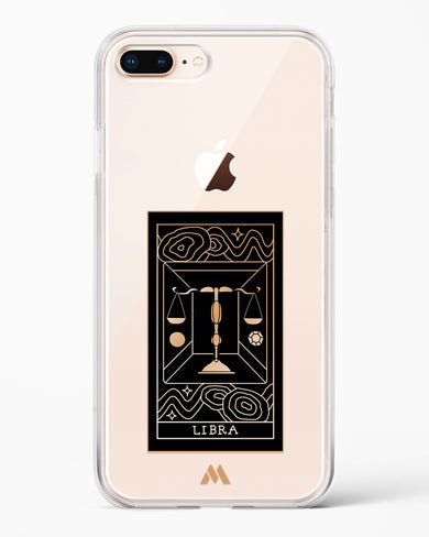 Tarot Card Zodiac Libra Crystal Clear Transparent Case-(Apple)